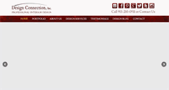 Desktop Screenshot of designconnectioninc.com